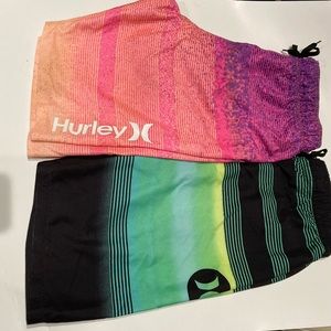 Hurley Swim shorts- 2 pair